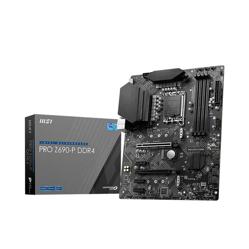 Mainboard MSI PRO Z690-P D4 (Intel Z690, Socket 1700, ATX, 4 khe RAM DDR4)