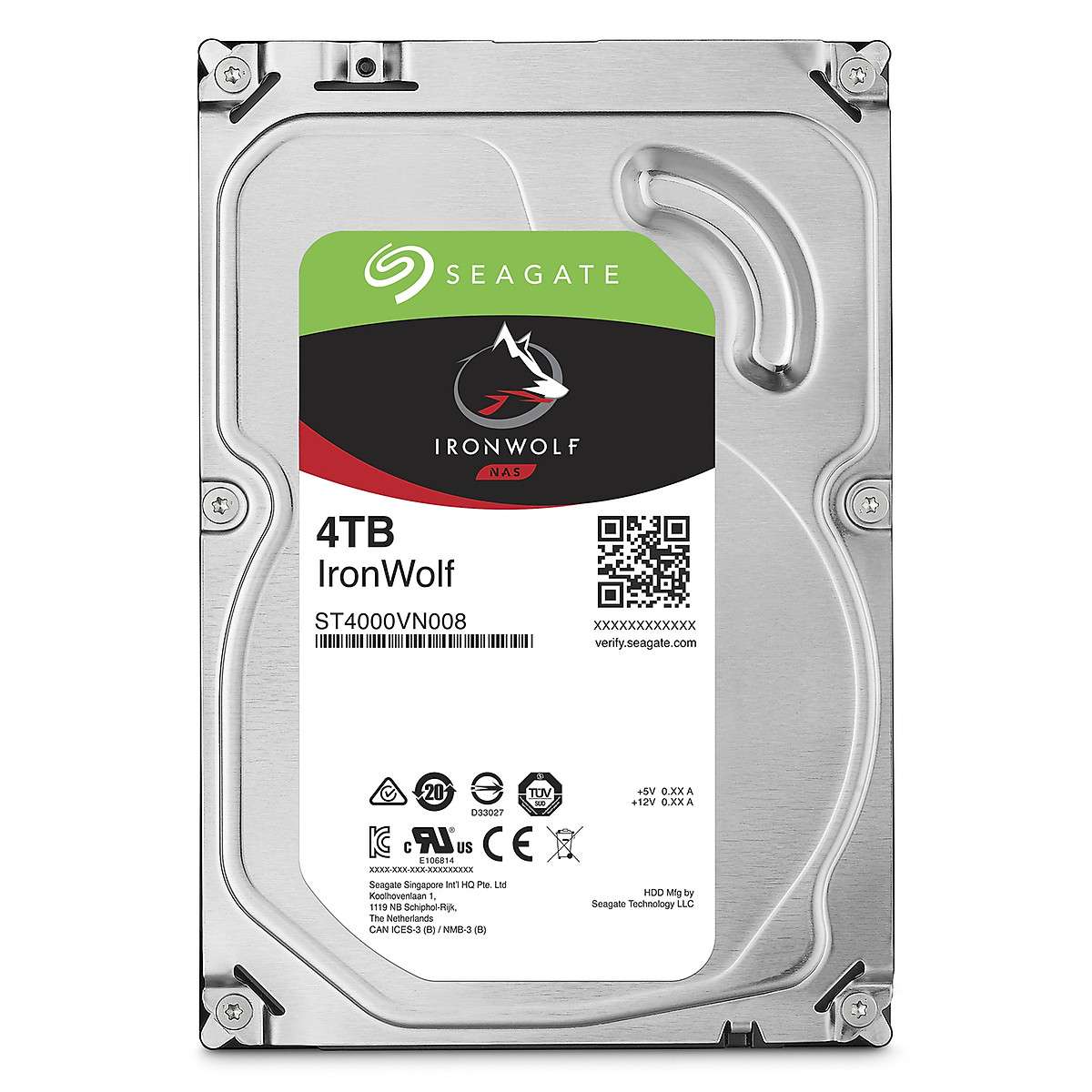 HDD Seagate IronWolf 4TB 3.5 inch SATA III 64MB Cache 5900RPM ST4000VN008
