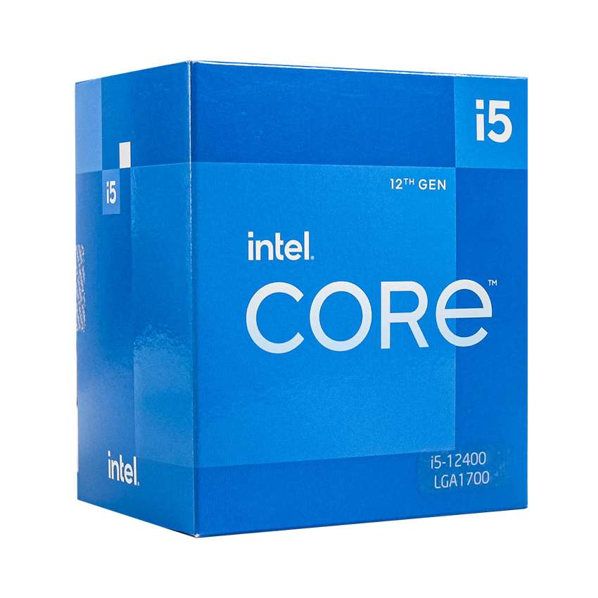 CPU Intel Core i5-12400 (Upto 4.4Ghz, 6 nhân 12 luồng, 18MB Cache, 65W) - Socket Intel LGA 1700