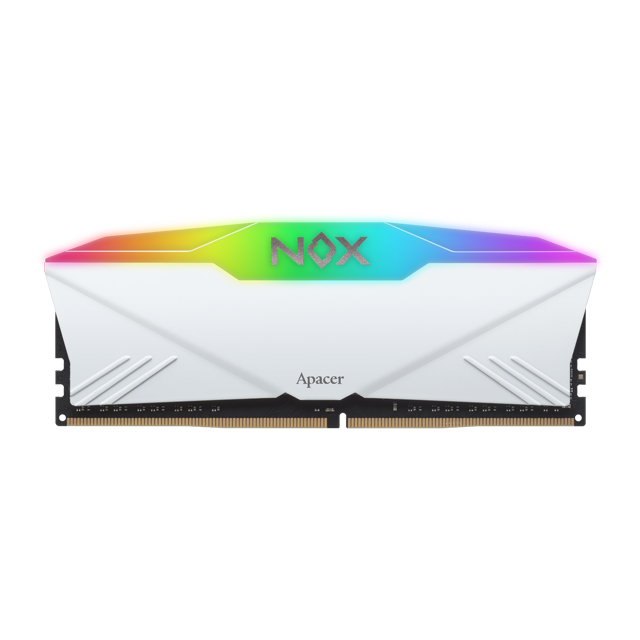 Ram Desktop Apacer NOX RGB White 8GB (1x8GB) DDR4 3200Mhz