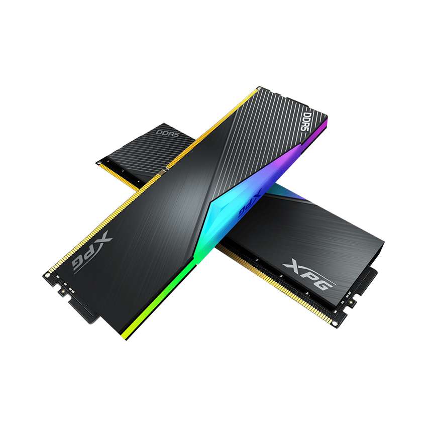 RAM DESKTOP ADATA RGB (AX5U6000C4016G-DCLARBK) 32GB (2X16GB) DDR5 6000MHZ