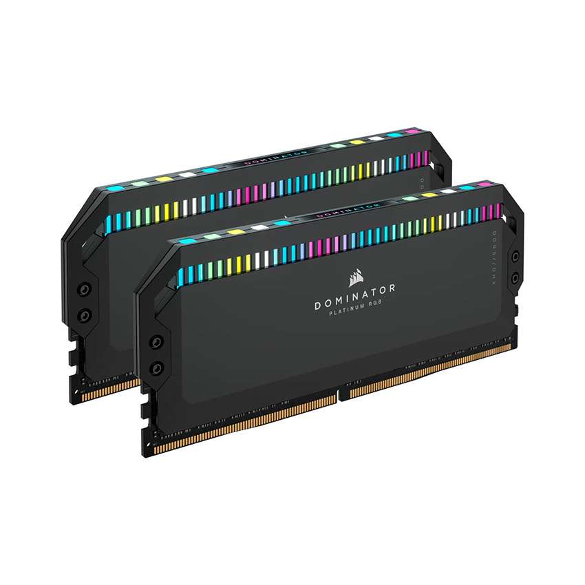 RAM DESKTOP CORSAIR DOMINATOR PLATINUM RGB BLACK HEATSPREADER (CMT32GX5M2B5600C36) 32GB (2X16GB) DDR5 5600MHZ